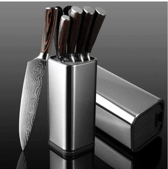 Kitchen Tool Holder Stainless Steel Detachable Drain Tray