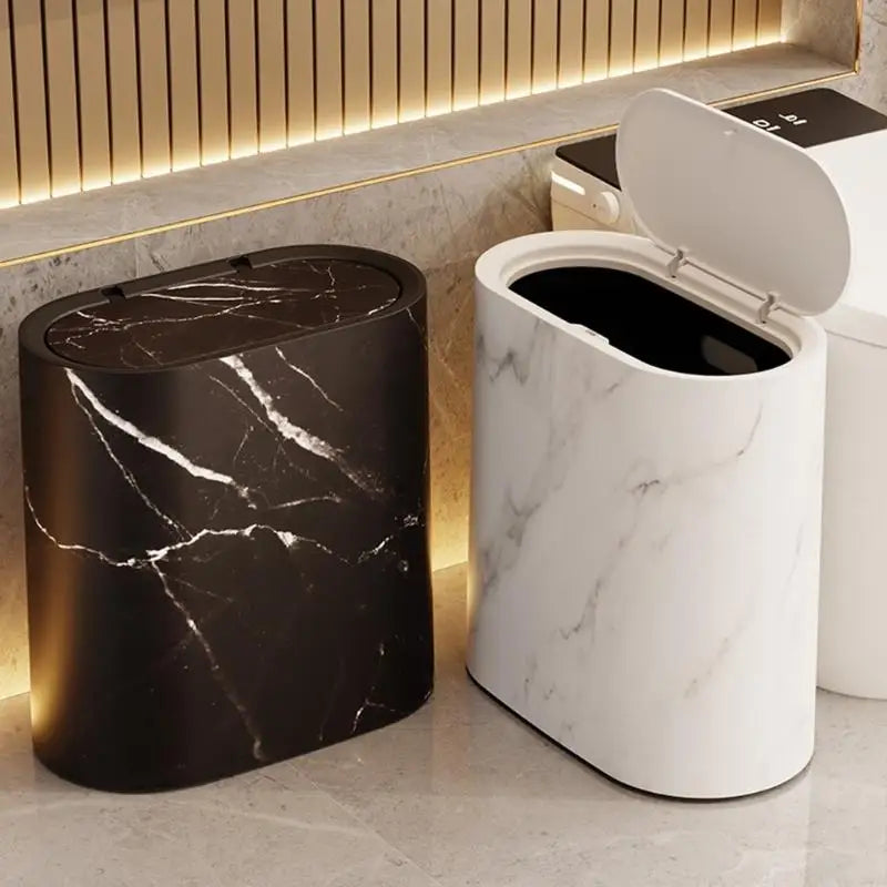 Kitchen Trash Can Compact Airtight Lid