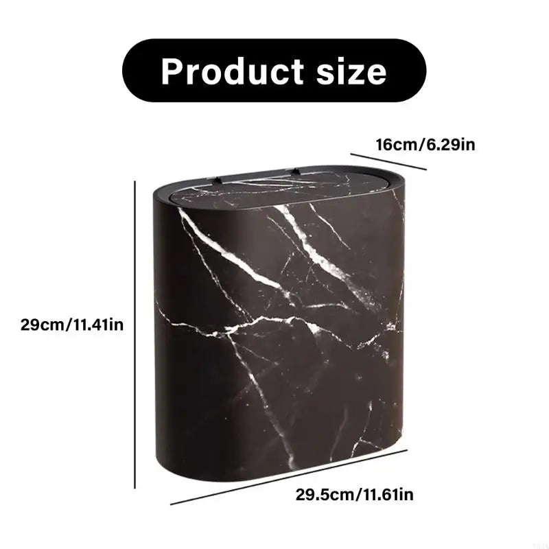 Kitchen Trash Can Compact Airtight Lid