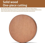 Kitchen Trivet Solid Wood Foldable Tree-Shaped 7.8 Inch