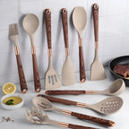 Kitchen Utensil Set 10-Piece Heat-Resistant Silicone