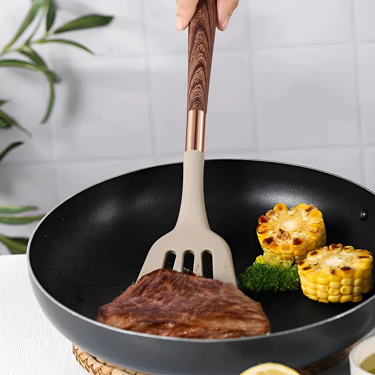Kitchen Utensil Set 10-Piece Heat-Resistant Silicone