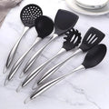 Kitchen Utensil Set 6-Piece Stainless Steel & Non-Stick