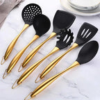 Kitchen Utensil Set 6-Piece Stainless Steel & Non-Stick