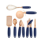 Kitchen Utensil Set 7-Piece Stainless Steel Cutlery Rack