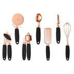 Kitchen Utensil Set 7-Piece Stainless Steel Cutlery Rack