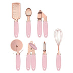 Kitchen Utensil Set 7-Piece Stainless Steel Cutlery Rack