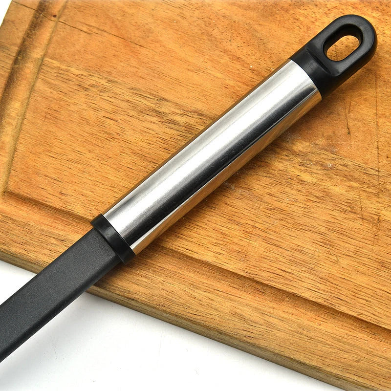 Kitchen Utensil Set Heat-Resistant Nylon Ergonomic Handles Dishwasher Safe