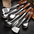 Kitchen Utensil Set Stainless Steel Dishwasher Safe 5-Piece