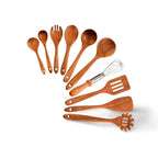 Kitchen Utensil Set Teak Wood Non-Scratch