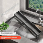 Kitchen Wall Rack Thickened Aluminum Drill-Free Mounting