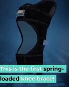 Knee Brace Adjustable Straps Reinforced Metal Stabilizers