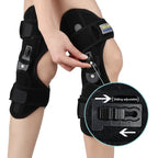 Knee Brace Adjustable Straps Reinforced Metal Stabilizers