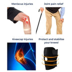Knee Brace Circular Compression Dual Side Stabilizers