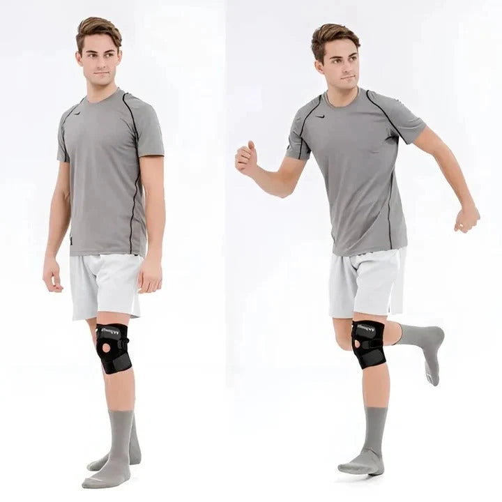 Knee Brace Neoprene Circular Compression & Side Stabilizers
