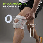 Knee Brace Open-Front Alignment & Adjustable Compression