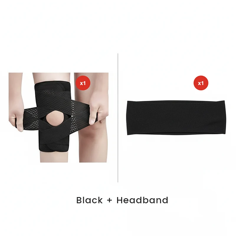 Knee Brace Open Patella Adjustable Compression
