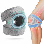 Knee Brace Open Patella Silicone Ring & Dual Stabilizers