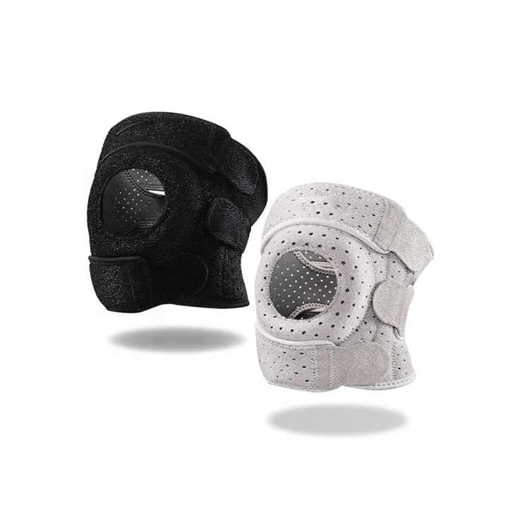 Knee Brace Open Patella Silicone Ring & Dual Stabilizers
