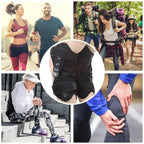 Knee Brace Triple-Spring Shock Absorption Adjustable Straps & Breathable
