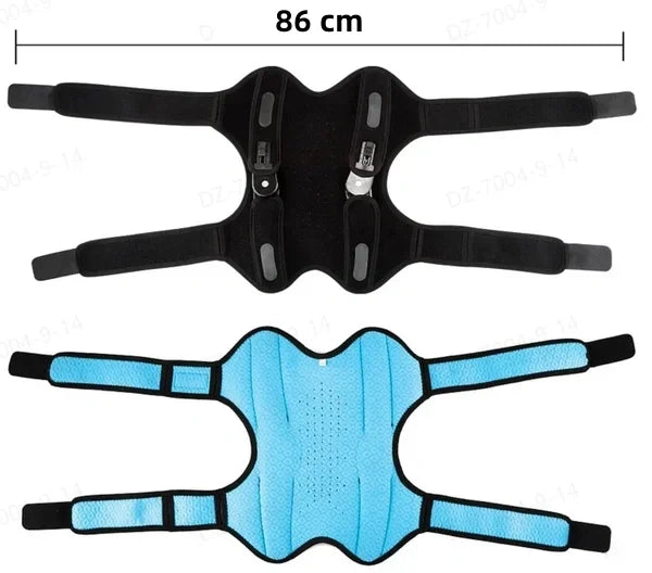 Knee Brace Triple-Spring Shock Absorption Adjustable Straps & Breathable