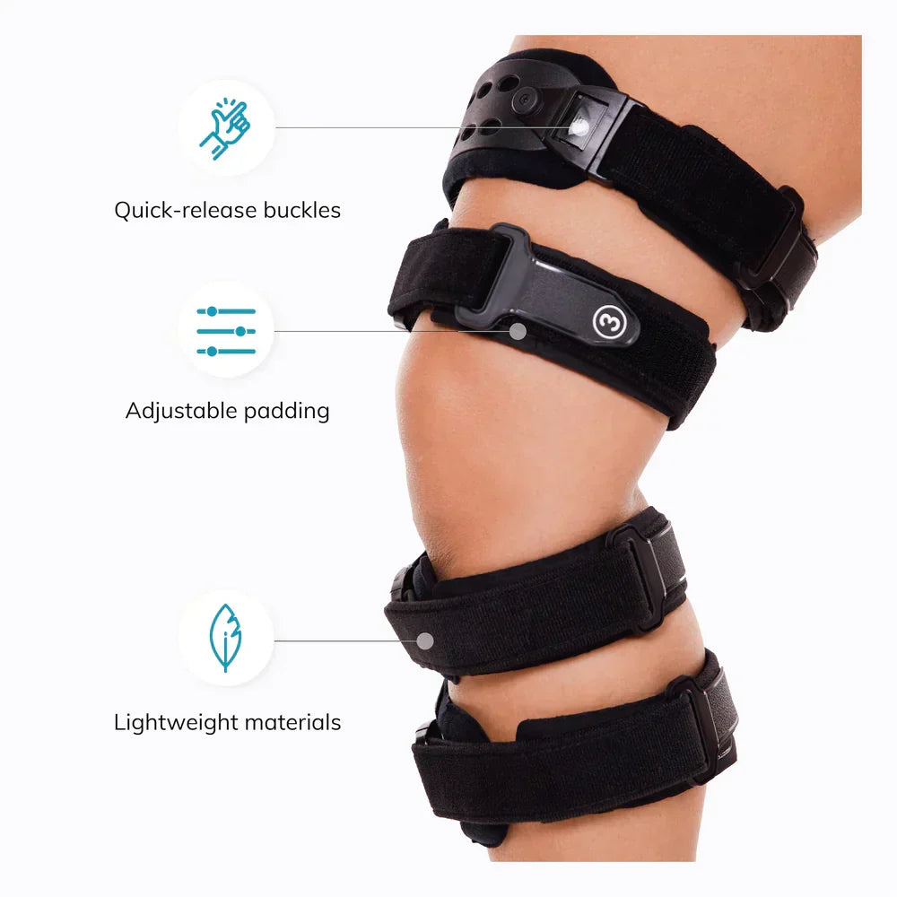 Knee Brace Unloader Adjustable Stainless Steel Hinges