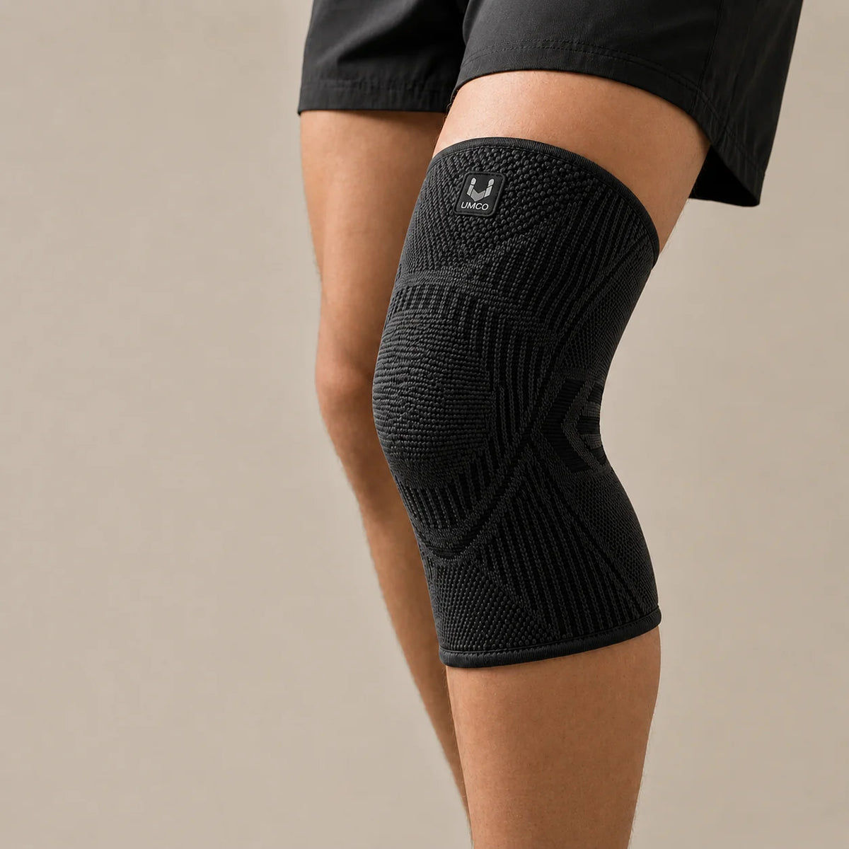 Knee Compression Sleeve Targeted Patella Support Breathable Ergonomic Fit