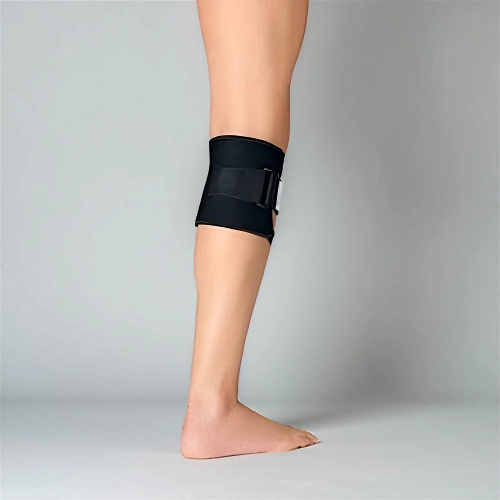 Knee Compression Wrap Adjustable Cushioned Pressure Pad