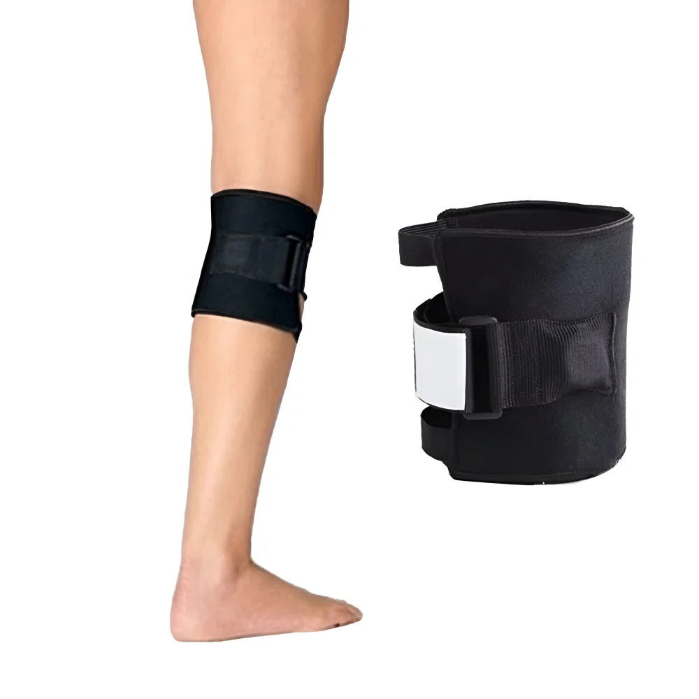 Knee Compression Wrap Adjustable Cushioned Pressure Pad