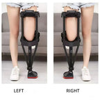 Knee Crutch Hands-Free Padded Adjustable Height