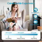 Knee Heating Pad Cordless USB Rechargeable Adjustable Heat