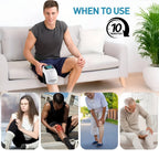 Knee Heating Pad Cordless USB Rechargeable Adjustable Heat