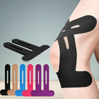Knee Kinesiology Tape Precut Strips 150% Stretch Cotton Blend