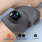 Knee Massager Cordless Vibration & Heat USB-C Rechargeable