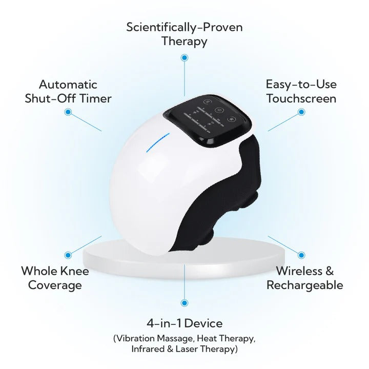 Knee Massager Heat, Vibration & Red Light