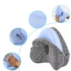 Knee Pillow Contoured Memory Foam Adjustable Strap