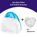 Knee Pillow Ergonomic Memory Foam Removable Cover