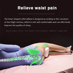 Knee Pillow Ergonomic Memory Foam Removable Cover