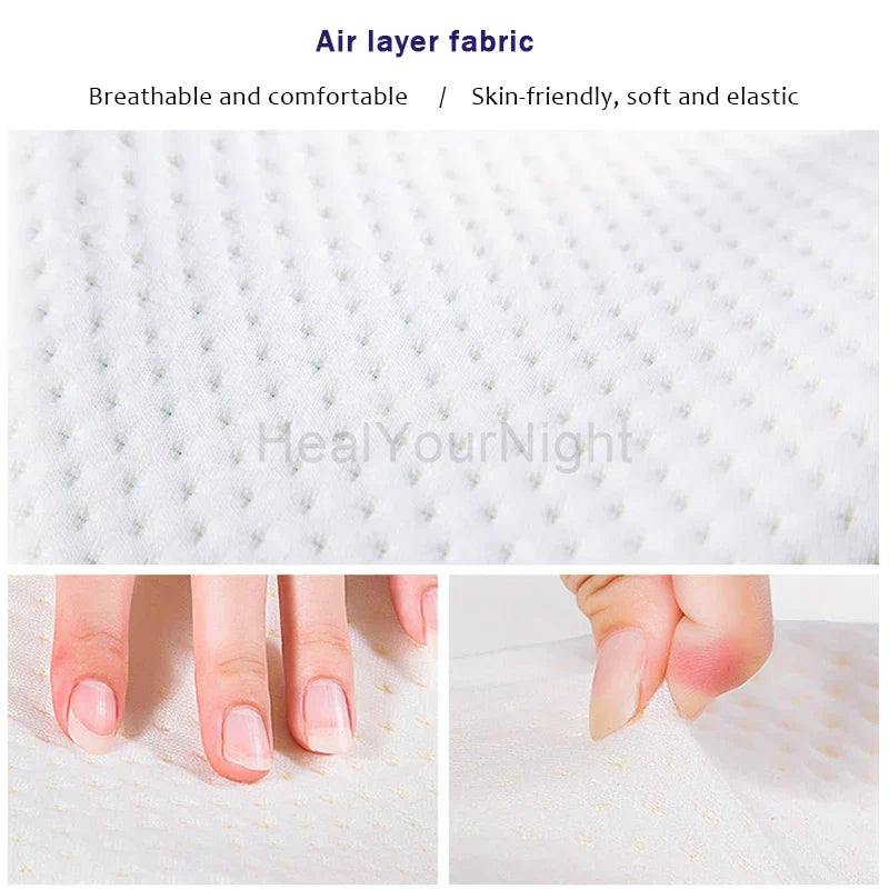 Knee Pillow Ergonomic Memory Foam Removable Cover