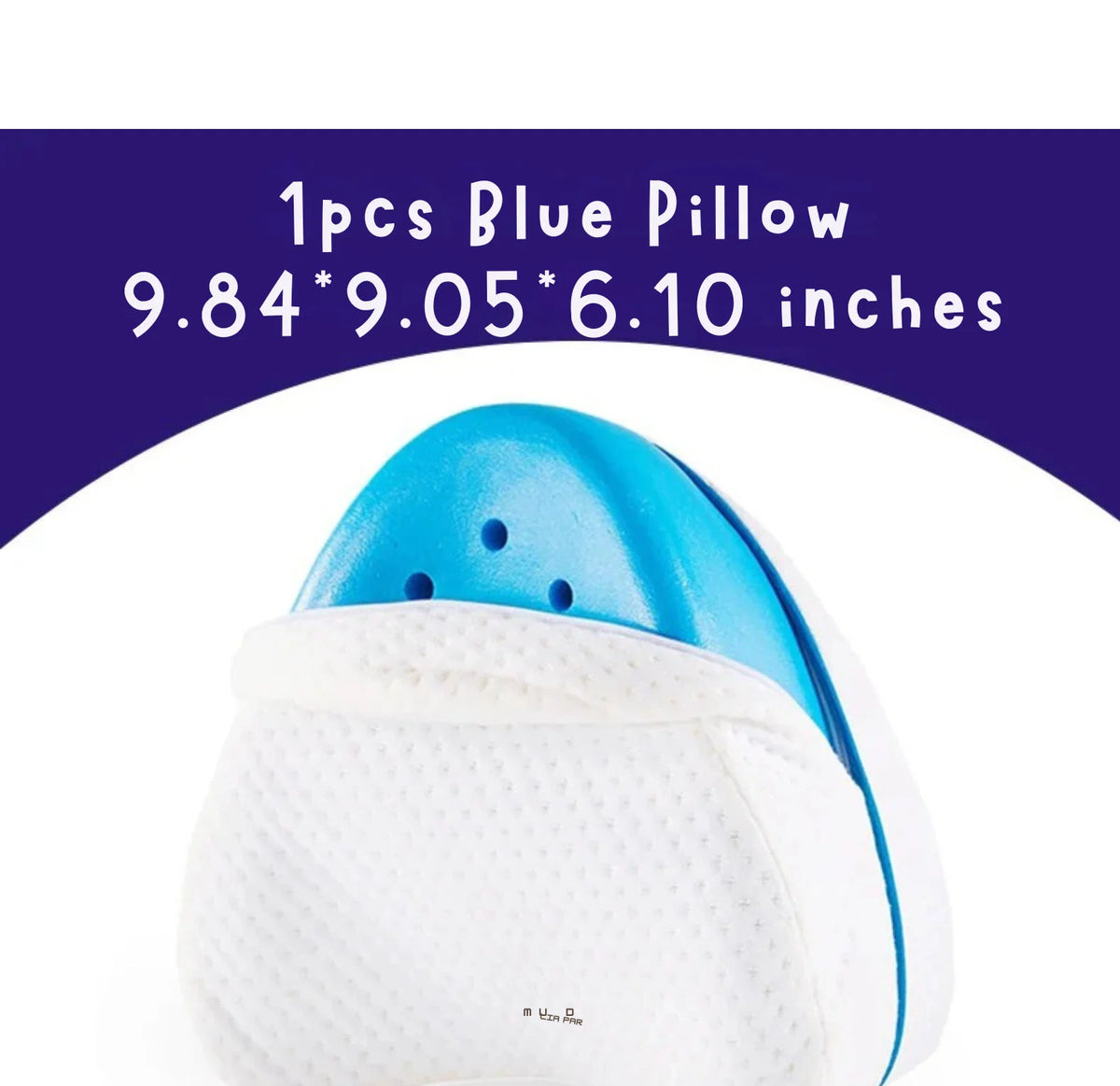Knee Pillow Ergonomic Memory Foam Removable Cover