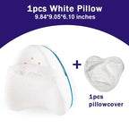 Knee Pillow Ergonomic Memory Foam Removable Cover
