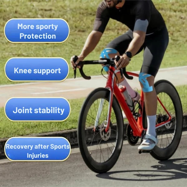Knee Tape Pre-Cut Zoned Stabilizing Waterproof