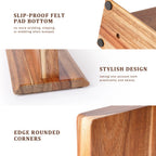 Knife Holder Solid Acacia Wood & Strong Magnets
