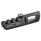 Knife Sharpener 4-in-1 Adjustable Angle Ceramic & Tungsten Slots