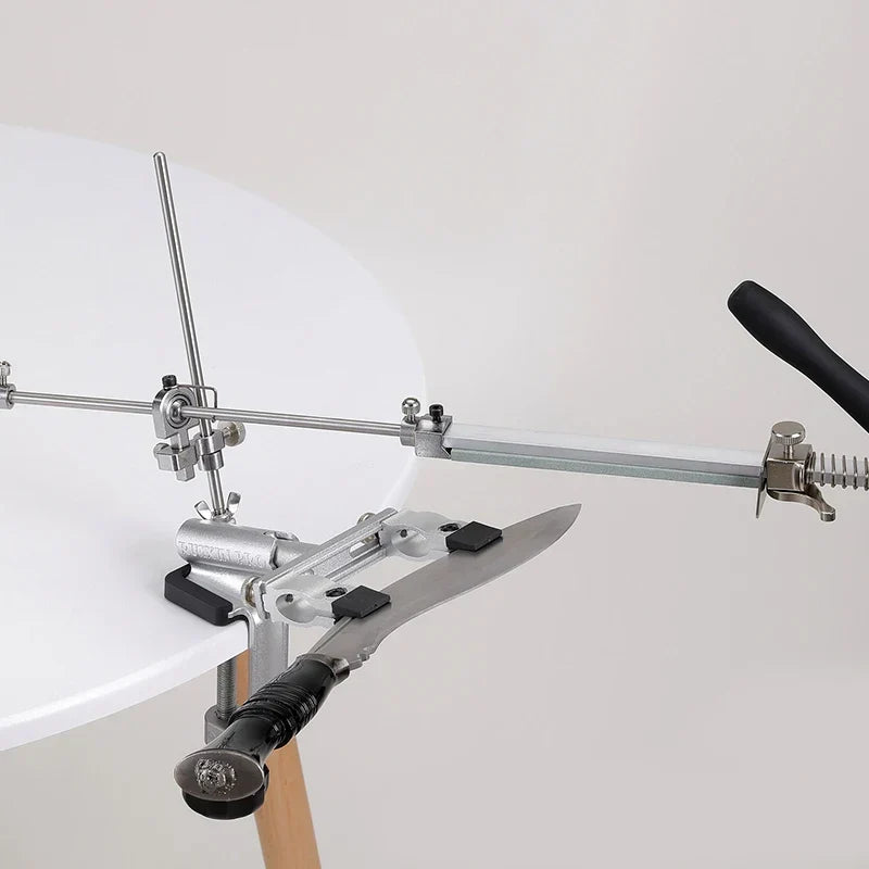 Knife Sharpener Aluminum Alloy Adjustable Angle & Ergonomic Handle
