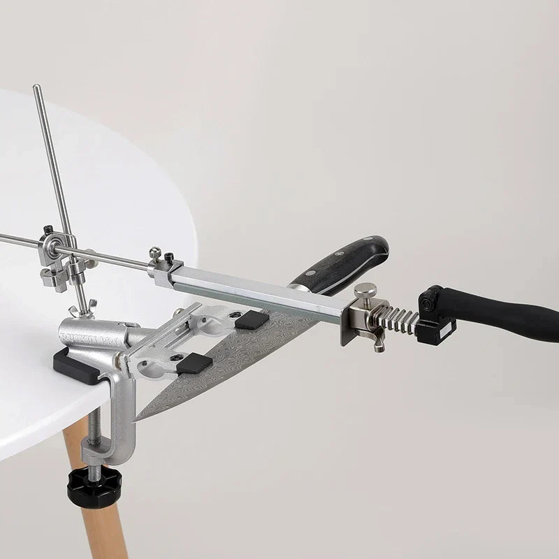 Knife Sharpener Aluminum Alloy Adjustable Angle & Ergonomic Handle