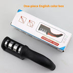 Knife Sharpener Ceramic & Diamond Stones Non-Slip Base