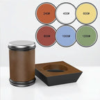 Knife Sharpener Diamond Grinding Wheel Wooden Base