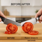 Knife Sharpener Roller System Non-Slip Base