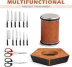 Knife Sharpener Rolling Diamond Stones & Magnetic Angle Guide